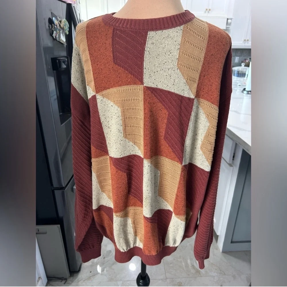 St. Croix Vintage Pull Over‎ Sweater. Men’s Size L jc (B4)
